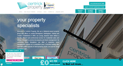 Desktop Screenshot of centrickproperty.co.uk